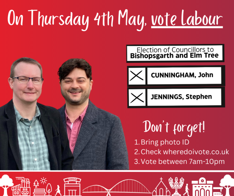 Vote Labour - May 4th
